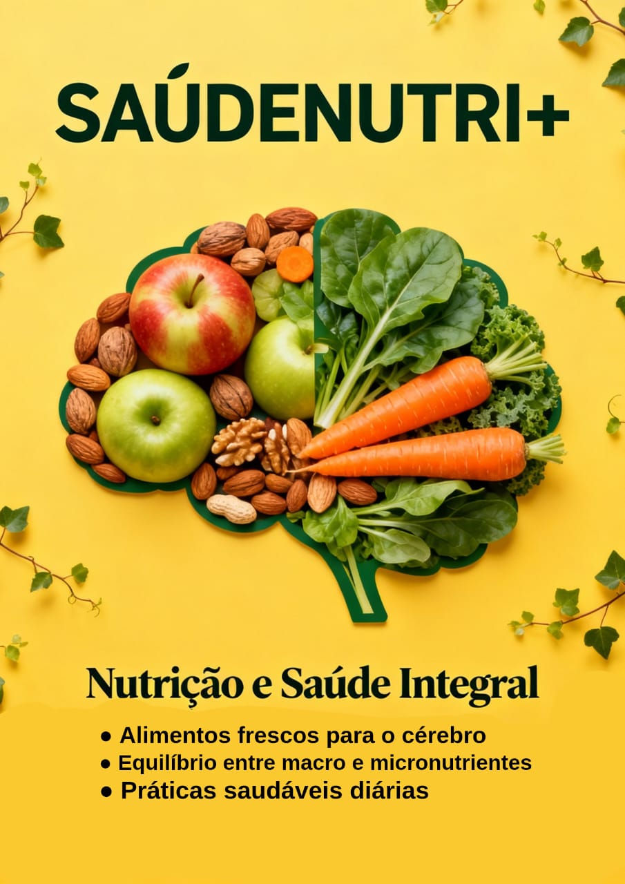 Nozes, abacate e banana para energia cerebral.